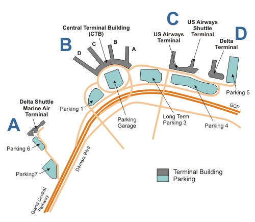 Frontier Airlines Map