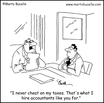 Funny Accountant Cartoons