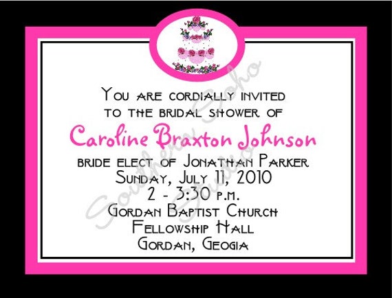 Funny Bridal Shower Invitation Wording