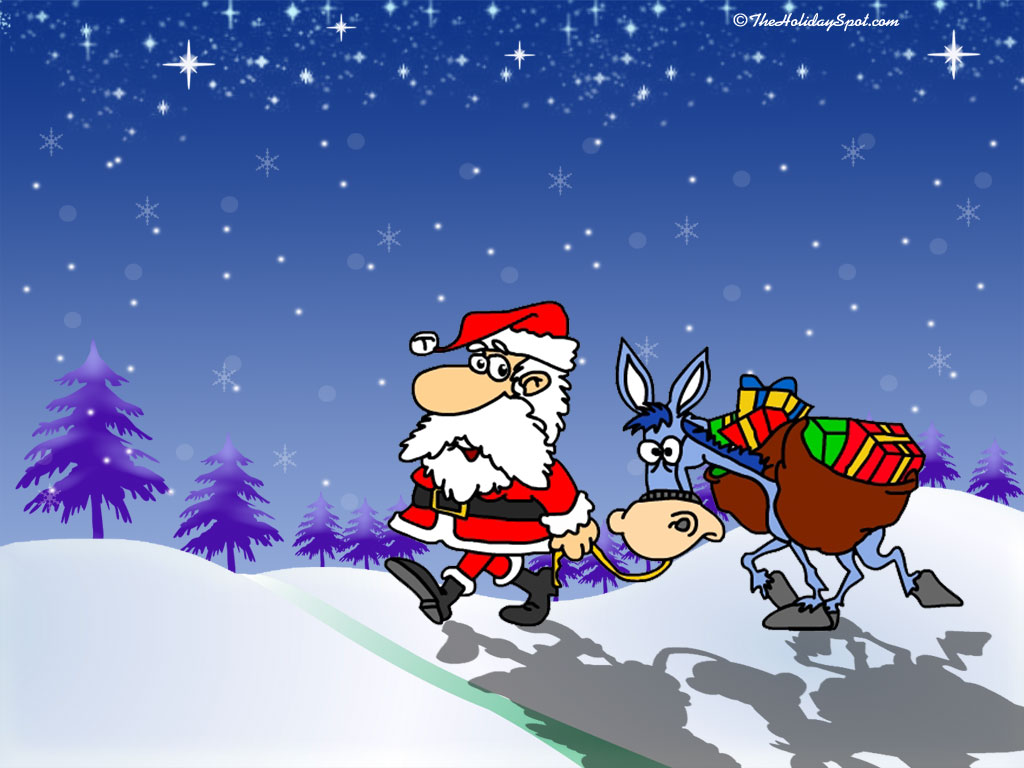 Funny Christmas Wallpaper Backgrounds