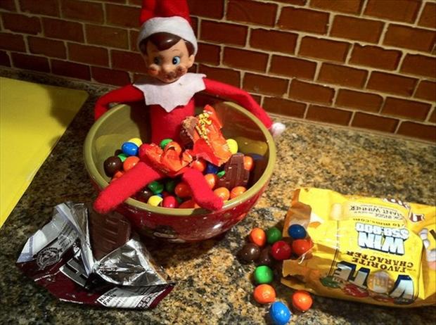 Funny Elf On The Shelf Ideas