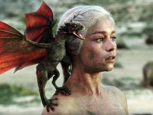 Game Of Thrones Season 3 Poster Daenerys