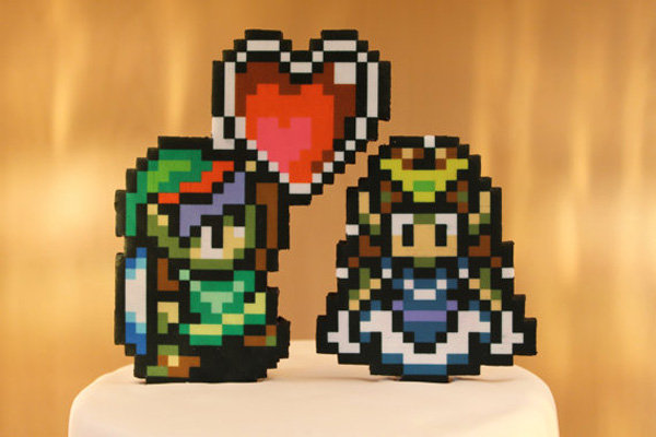 Game Over Wedding Topper