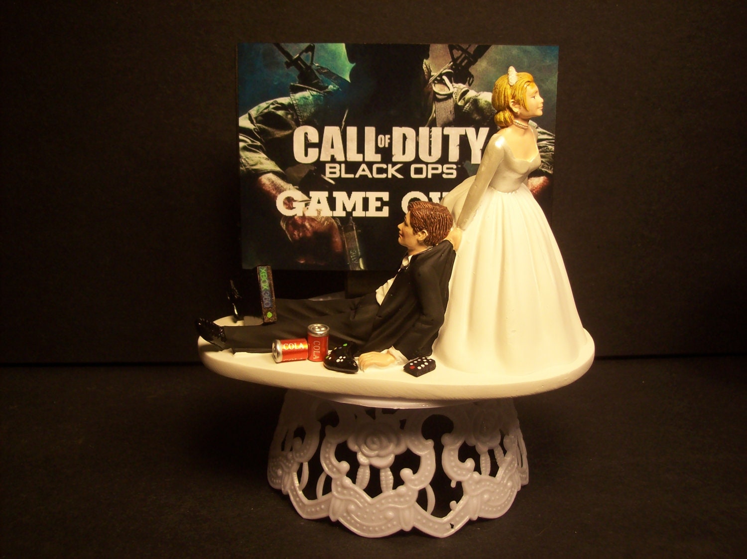 Game Over Wedding Topper