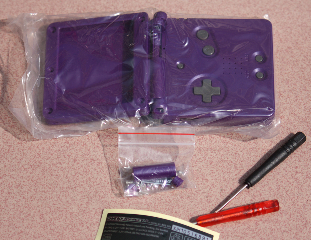 Gameboy Advance Sp Case Replacement