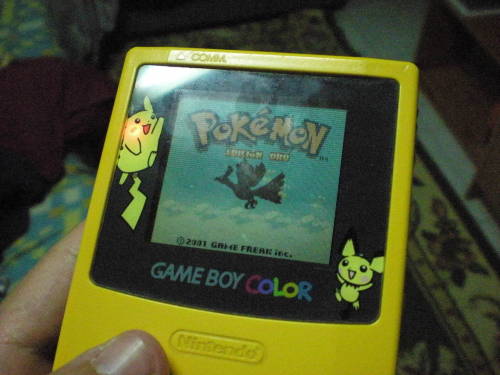 Gameboy Color Pokemon Gold