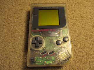 Gameboy Color Purple Clear