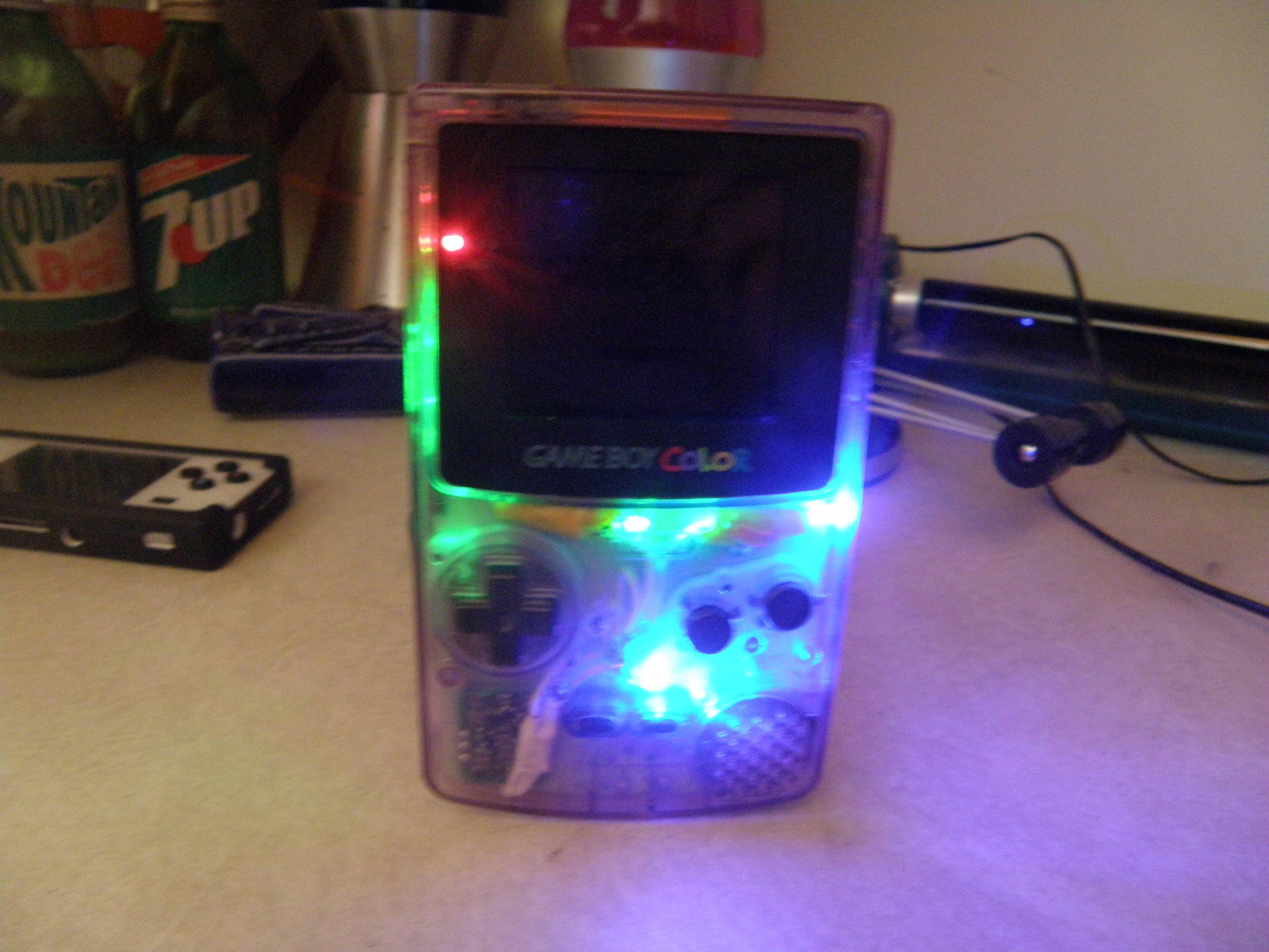 Gameboy Colour Light Mod