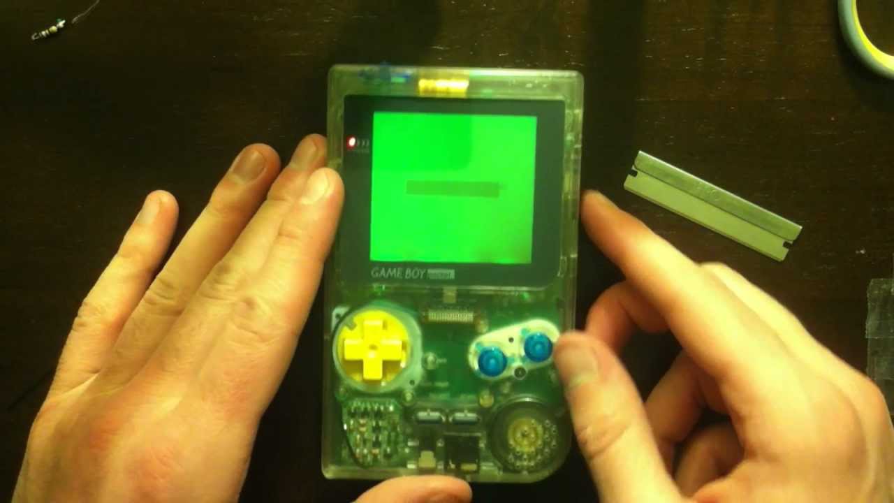 Gameboy Pocket Backlight Mod