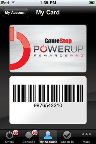 Gamestop Rewards Card Points