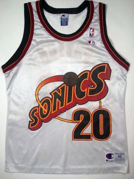 Gary Payton Sonics Jersey