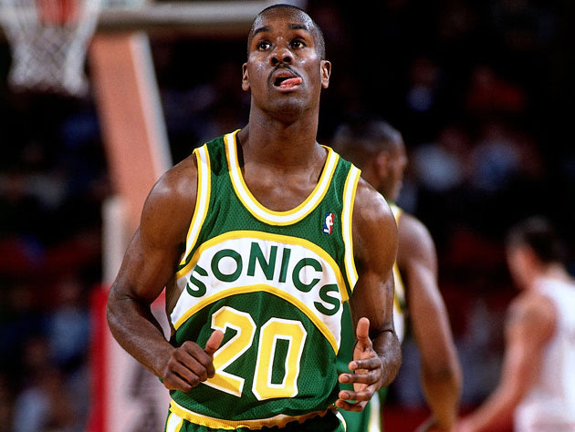 Gary Payton Sonics Roster