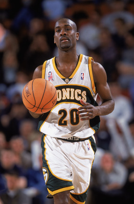 Gary Payton Sonics Roster