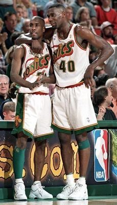 Gary Payton Sonics Roster