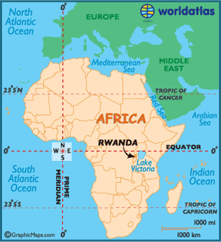 Genocide In Rwanda Map