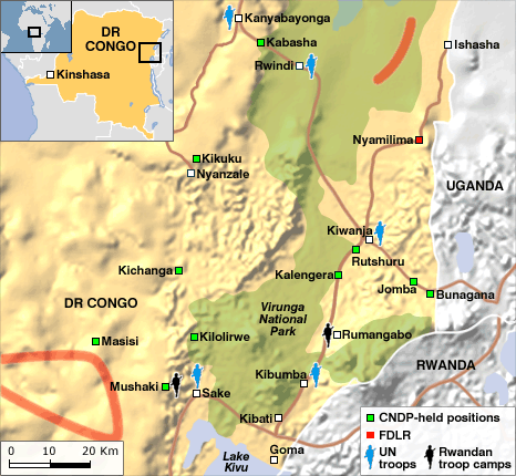 Genocide In Rwanda Map