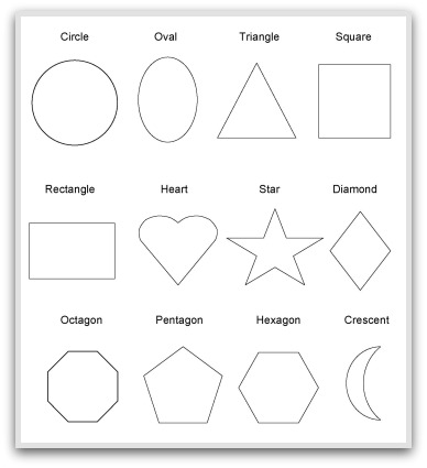 Geometric Patterns To Colour For Kids