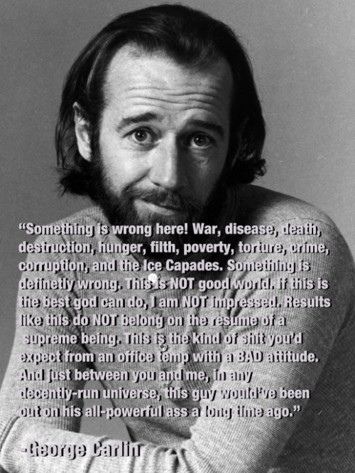 George Carlin Religion Quotes Invisible Man