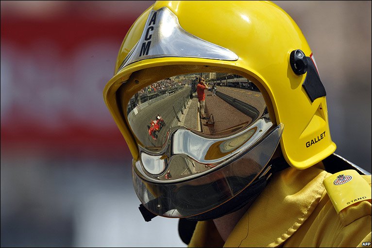 German Firefighter Helmet