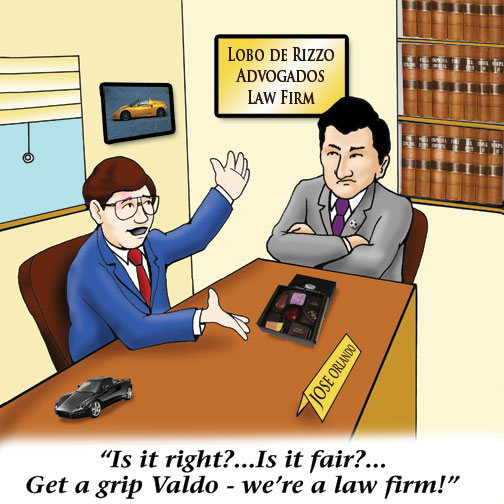 Girl Lawyer Cartoon