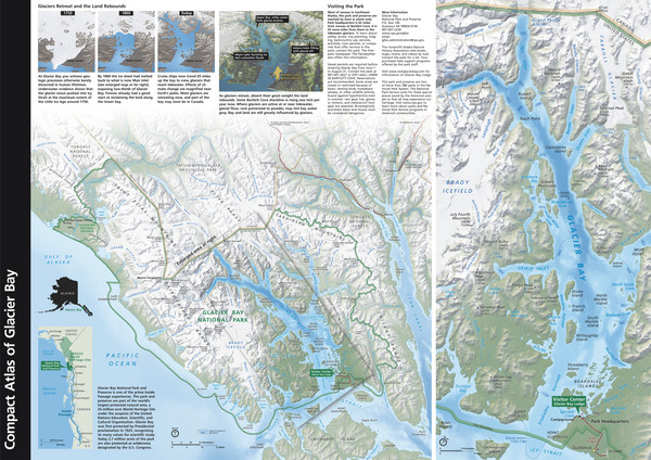 Glacier Bay National Park Alaska Map