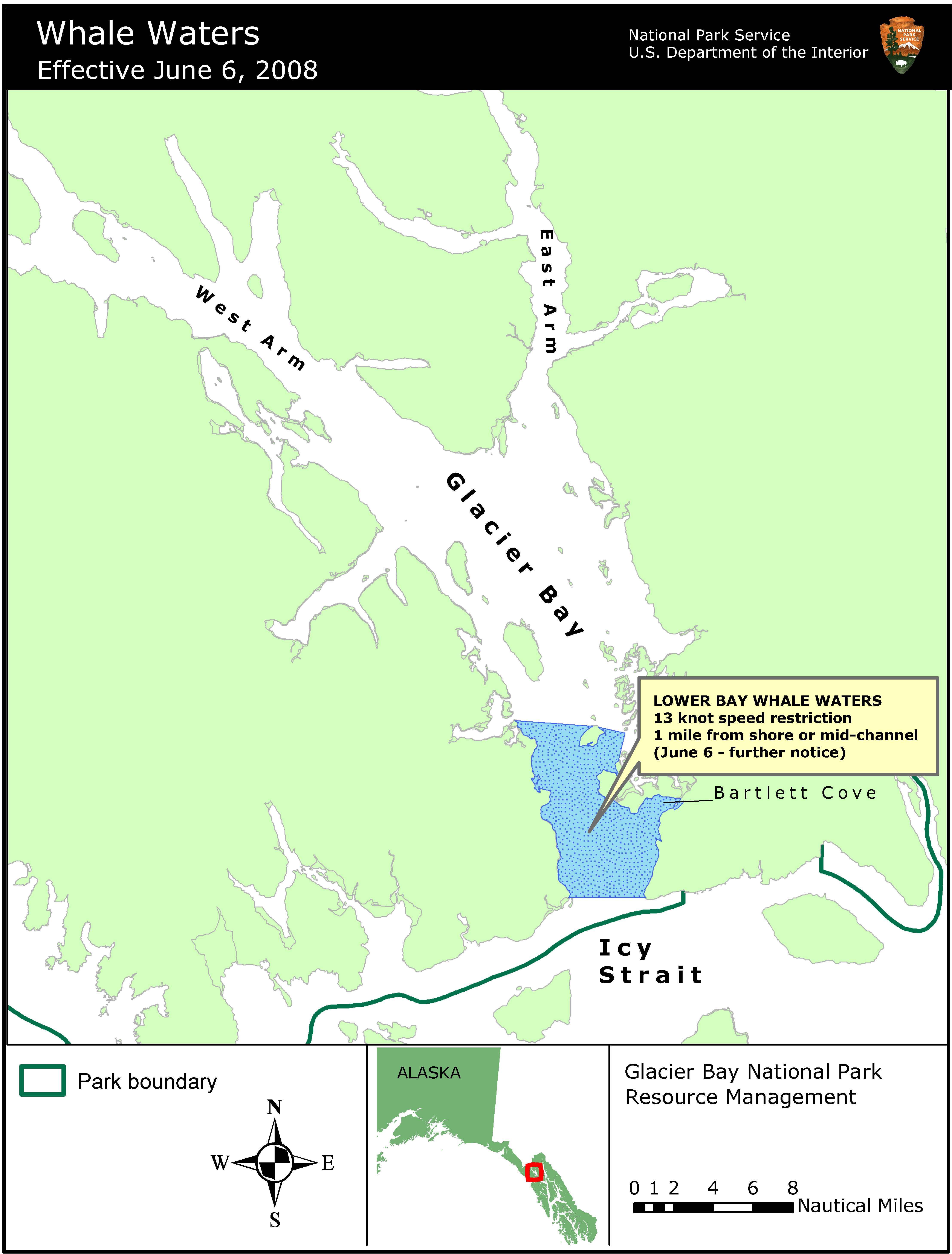 Glacier Bay National Park Map