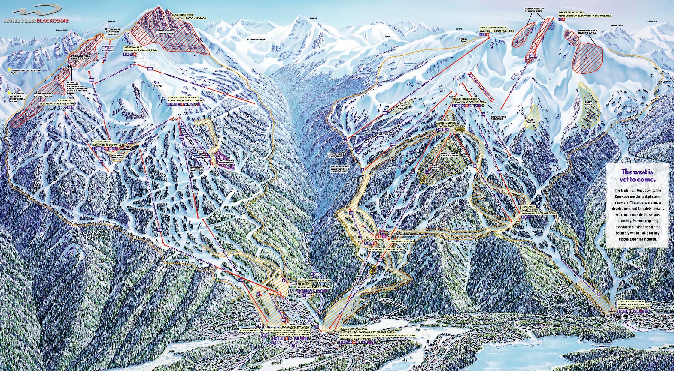 Glacier Express Map