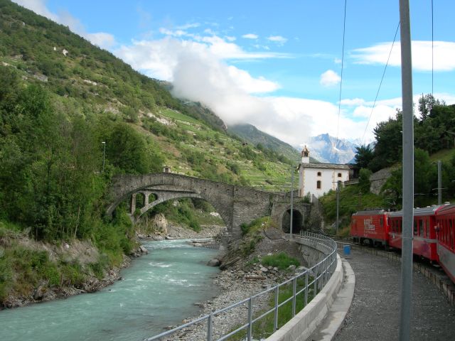 Glacier Express Switzerland Route