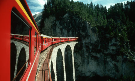 Glacier Express Switzerland Route