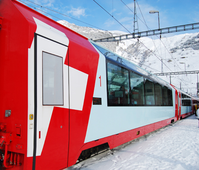 Glacier Express Switzerland Winter