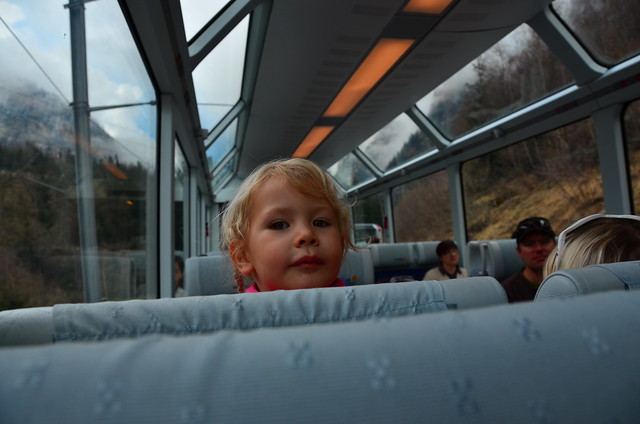 Glacier Express Train From Zermatt To St Moritz