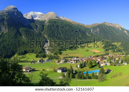 Glacier Express Train From Zermatt To St Moritz