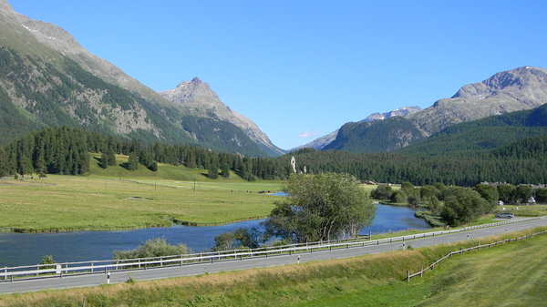 Glacier Express Train From Zermatt To St Moritz