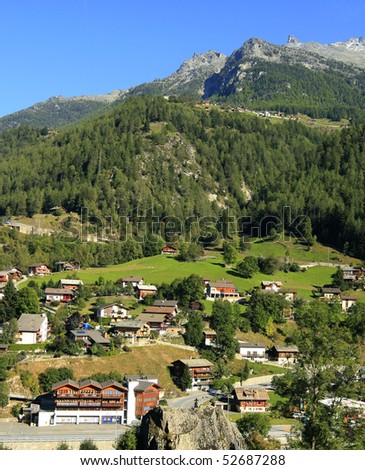 Glacier Express Train From Zermatt To St Moritz