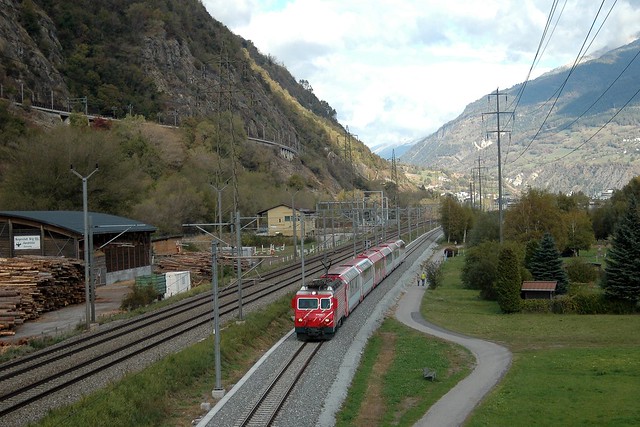 Glacier Express Train Route