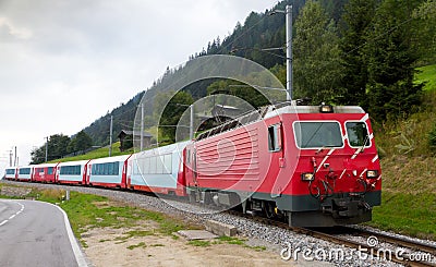 Glacier Express Train Switzerland