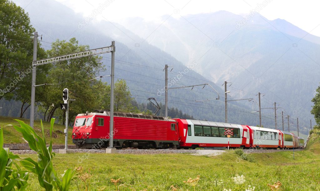 Glacier Express Train Switzerland