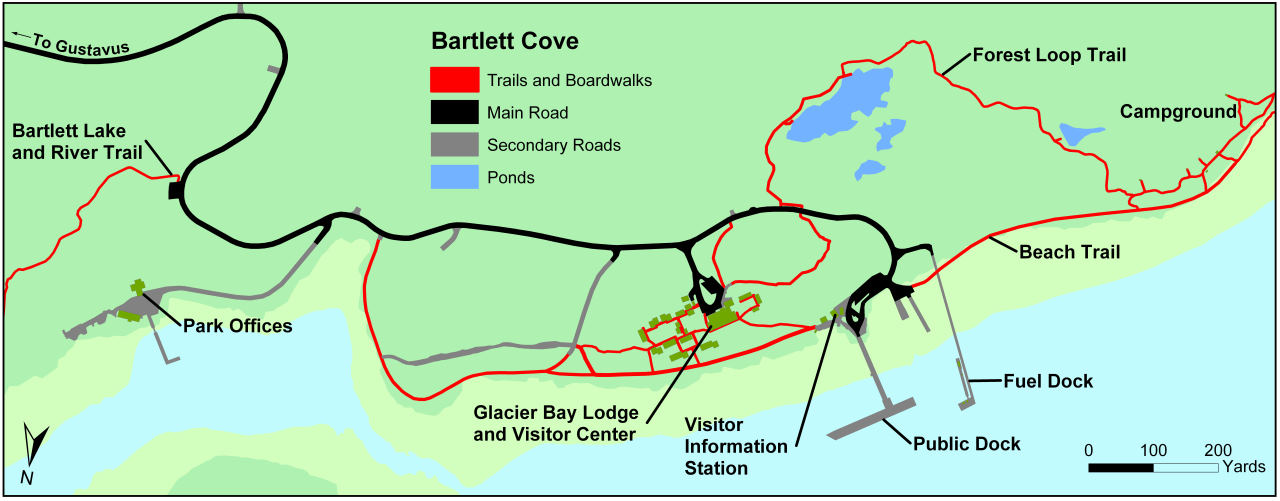 Glacier National Park Map