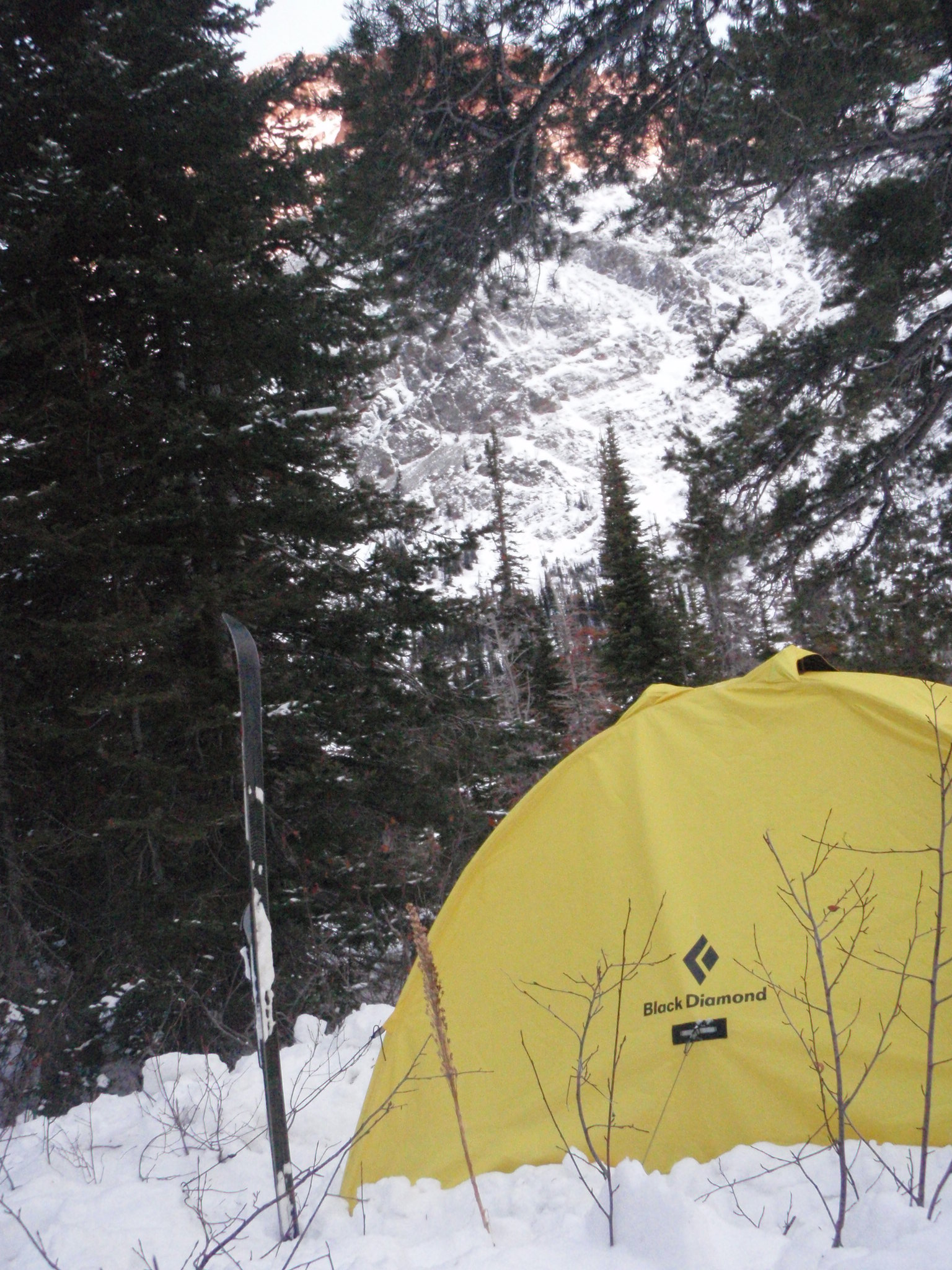 Glacier National Park Winter Camping