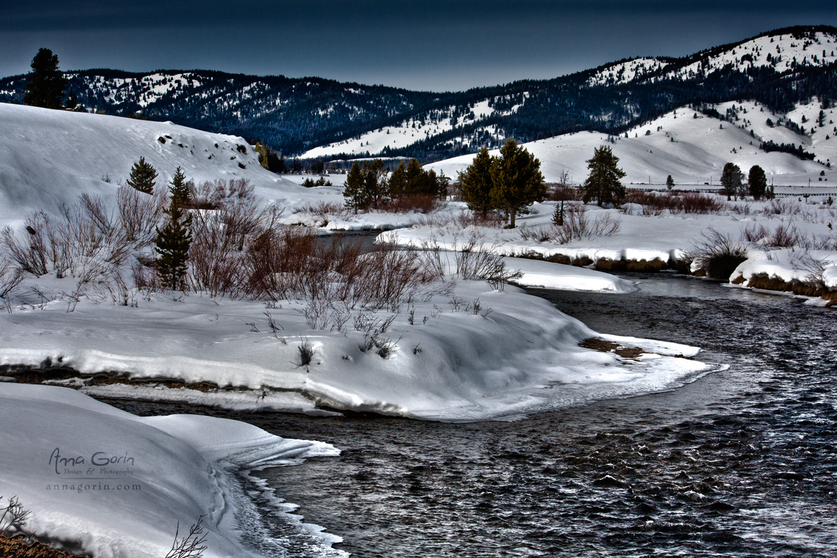 Glacier National Park Winter Images