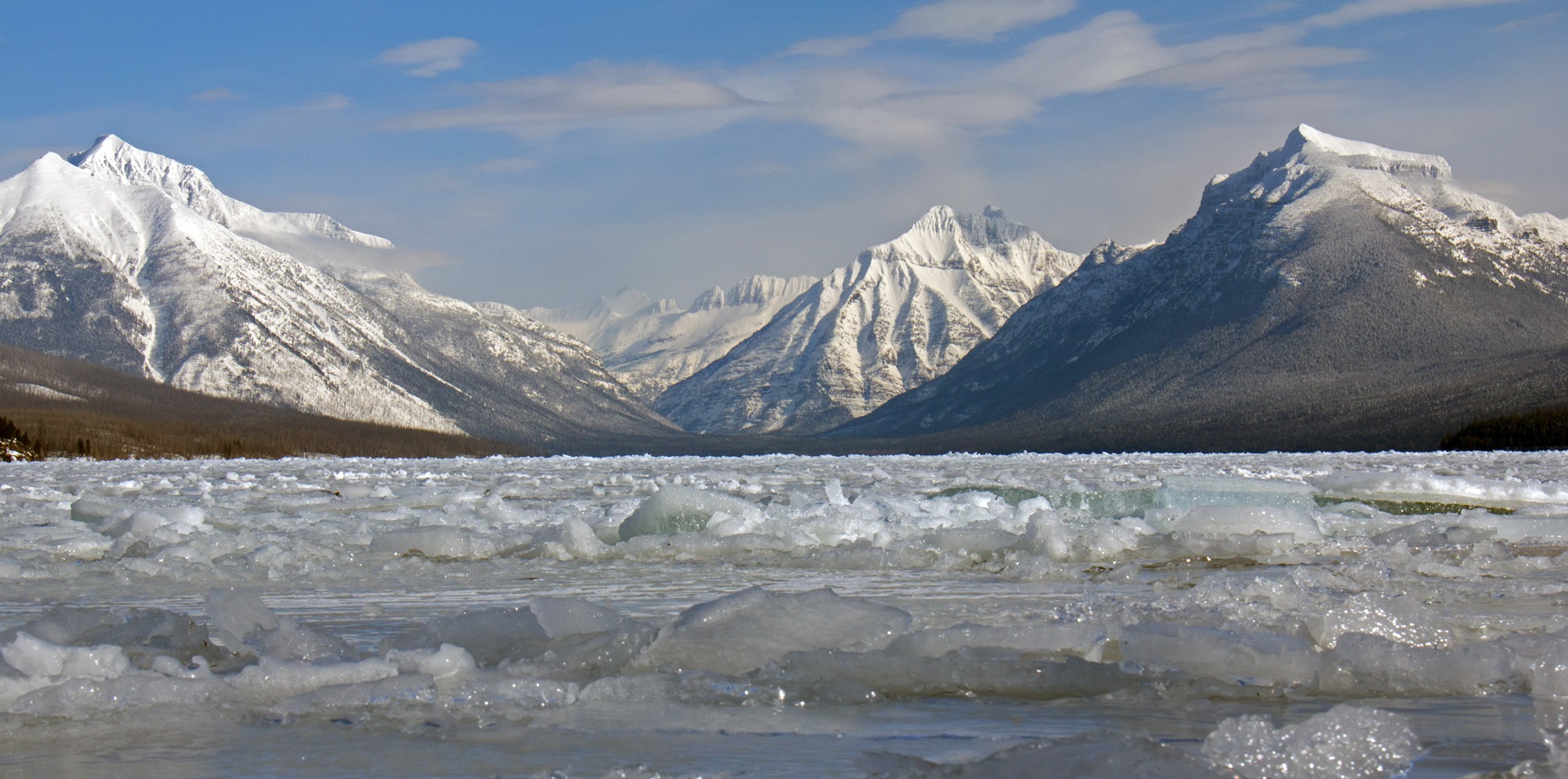 Glacier National Park Winter Images