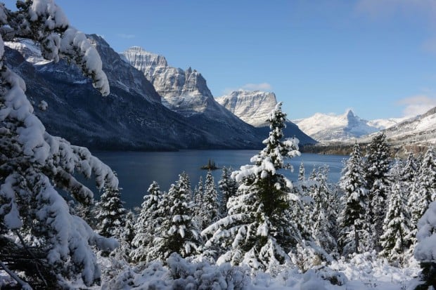 Glacier National Park Winter Photos