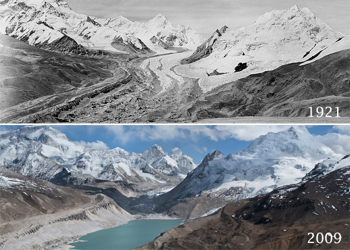 Glaciers Melting Because Of Global Warming