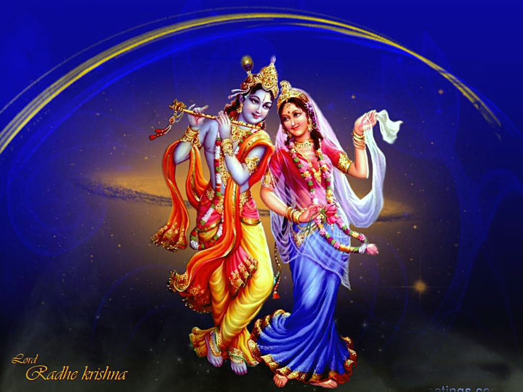 God Krishna Wallpaper 3d