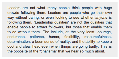 Good Leadership Qualities