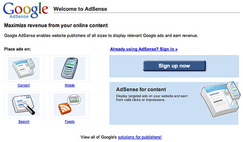 Google Adsense Login