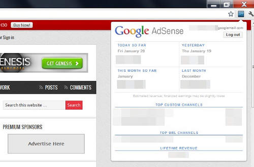 Google Adsense Payment Per View