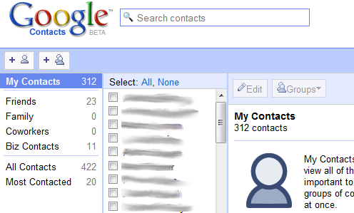 Google Contacts Logo