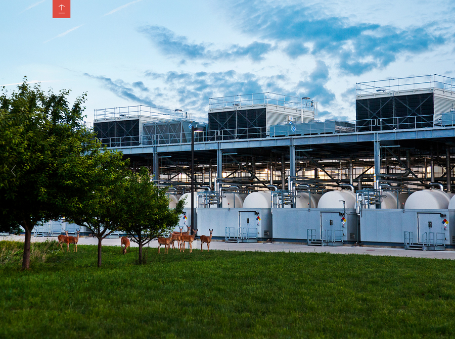 Google Data Center Building