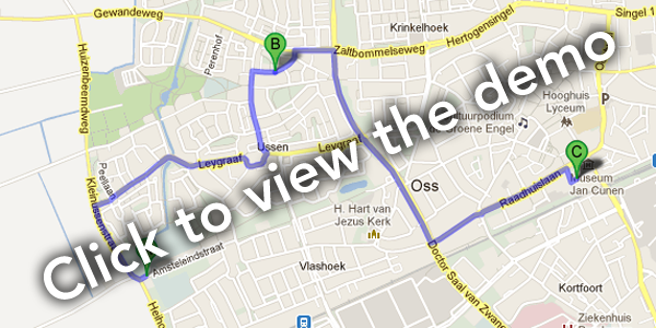 Google Directions Html